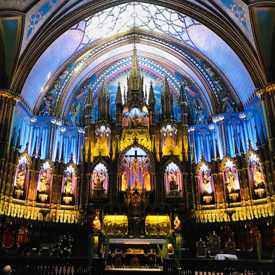 岩上愛美さんのインスタグラム写真 - (岩上愛美Instagram)「#canada #québec #montreal #notredamebasilica」4月5日 14時18分 - amiiwakami