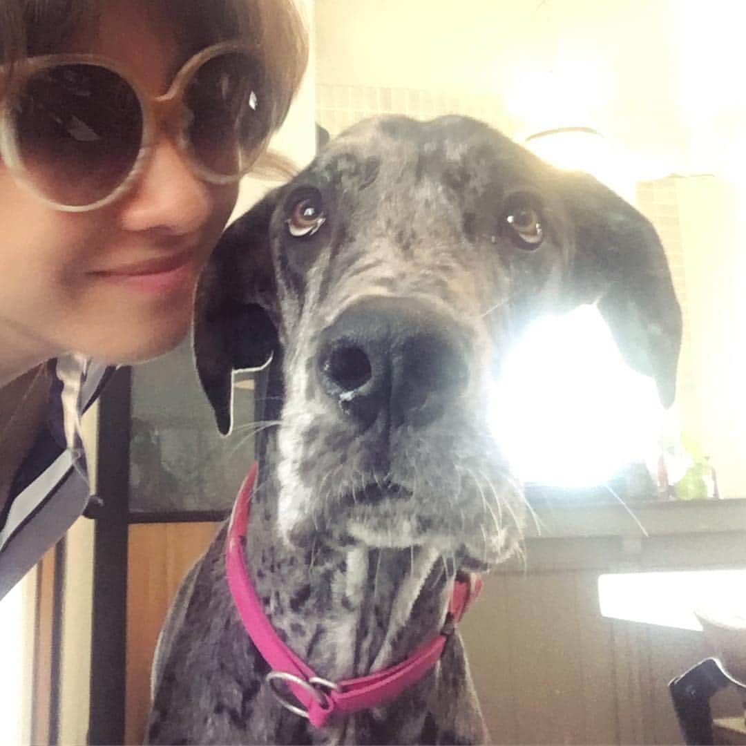 風間ゆみえのインスタグラム：「テンテン可愛い😍💕」