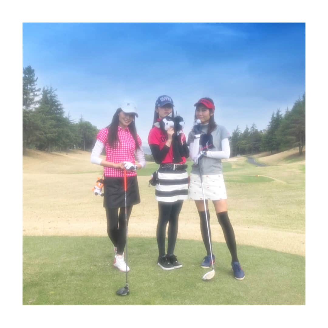 宇水遥佳さんのインスタグラム写真 - (宇水遥佳Instagram)「. おはようございます☀ . 久しぶりに3人でゴルフ⛳️✨ 全員170cm近くの高身長トリオ👯‍♀️👯 . #ゴルフ #ゴルフ女子 #インスタゴルフ #ゴルフファッション #生涯スポーツ #⛳️ #🏌️‍♀️ #🏌️ #千葉 #ラッセルノ #ジャックバニー #キャロウェイ #nbゴルフ #russeluno  #jackbunny  #callaway  #newbalancegolf  #nb #golf  #code #ootd」4月7日 7時38分 - haruka._.usui
