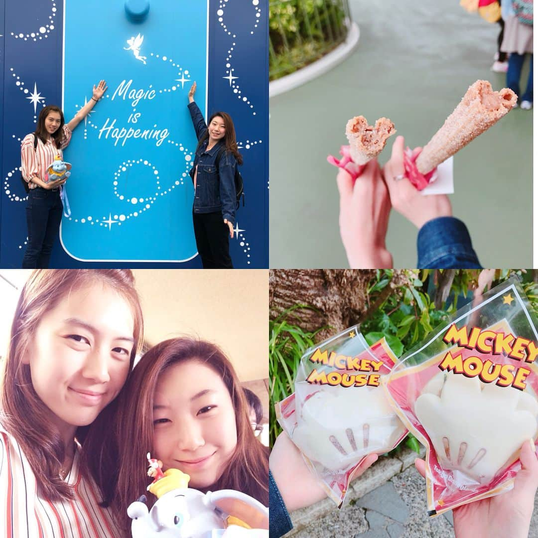 東野有紗さんのインスタグラム写真 - (東野有紗Instagram)「. . refresh DAY💕🐭🏰 Tokyo Disney Land☀️ . . #あやと2回目のデデニ #楽しかった #リフレッシュ #同級生 #幸せ  また頑張ろう🏸」4月7日 21時17分 - aripei.meee