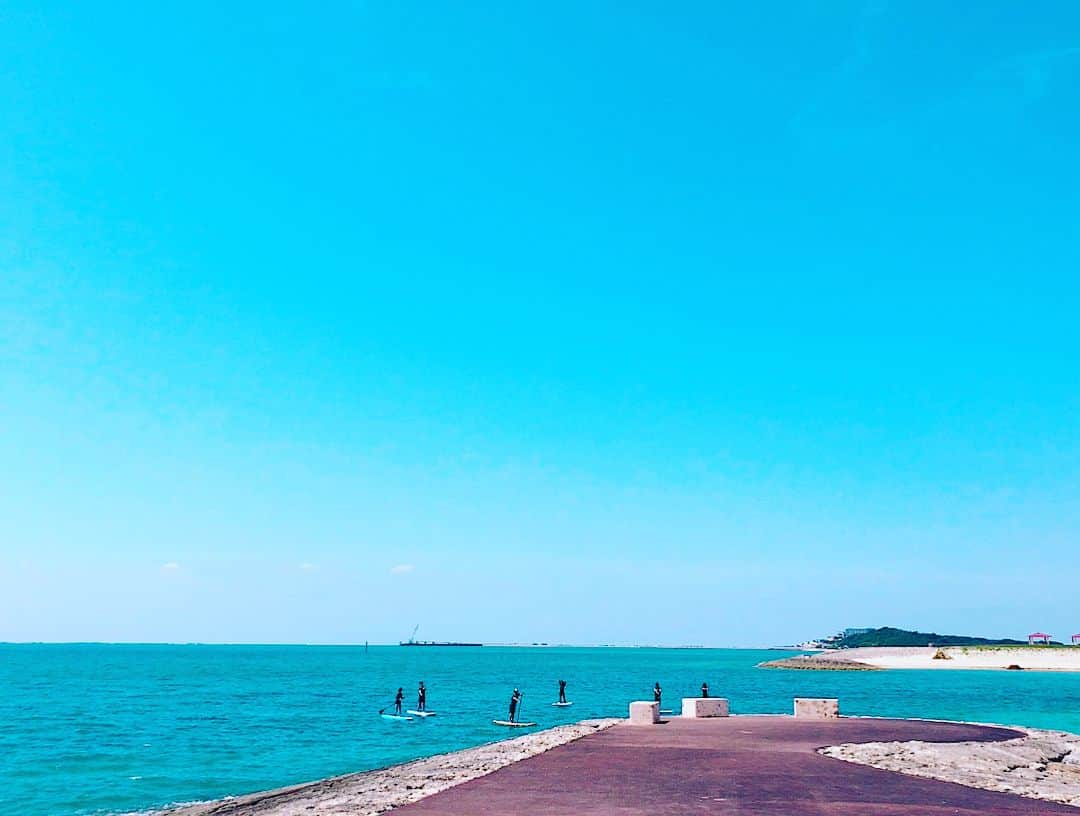 芹澤優さんのインスタグラム写真 - (芹澤優Instagram)「ひたすら海 #okinawa #🏝」4月8日 22時50分 - seriko_is_no.1
