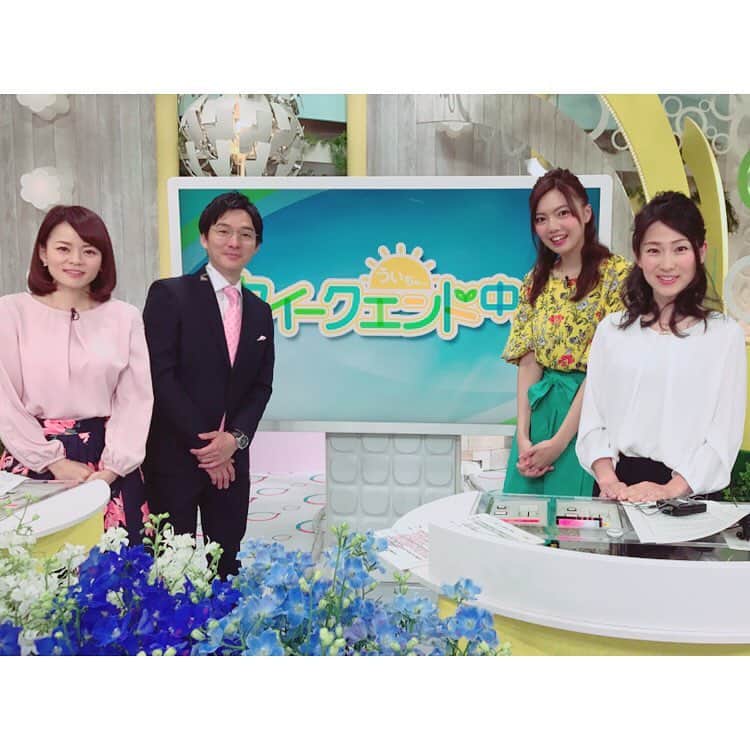 のインスタグラム：「3つご報告📺❤️💛💙 . 1つ目❤️ 新年度は4人で放送します👨‍👩‍👧‍👧 田中逸人アナウンサー 水島奈緒キャスター 加藤里奈リポーター 虫鹿里佳気象予報士 . というメンバーです！ . 2つ目💛 今年度は担当週が1週目〜3週目になります！ 4週目は制作週なのでお休み予定です！ 5週ある月や祝日の週はズレこんだりするので ツイッターやインスタで報告します🌈💕 . 3つ目💙 今週から新コーナーが始まります！ インスタグラムを使ったコーナーです😊 『カトリーナのカシャッと映えちゅ〜』 と言います🤳 参加型コーナーなのでぜひ皆様も参加 お願いします✨✨✨ 詳細はまた載せます🎵 . というわけで、 新生ういちゅ〜も、 よろしくお願い致します🐭 . #nhk #名古屋 #ウイークエンド中部 #アナウンサー #キャスター #リポーター #気象予報士 #愛知 #岐阜 #三重 #静岡 #富山 #石川 #福井 #instagood #tv #新年度 #生放送 #happy #followme」
