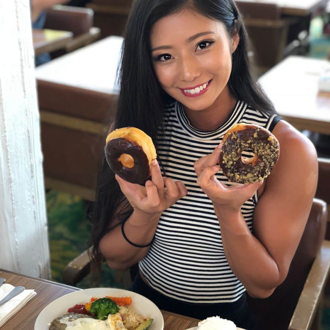 田上舞子さんのインスタグラム写真 - (田上舞子Instagram)「＊ 毎日たくさん食べて たくさん笑って たくさん遊んで たくさんお買い物したよ❤️ ＊ ＊ PICホテルのビュッフェは種類が豊富で毎日行っても飽きない🤤🍩 ＊ ＊ 楽しい日々はあっという間にすぎてく...✨✨ ＊ ＊ #pic #pacificislandclub #guam #グアム #UGM #ugm2018 #ユナイテッドグアムマラソン」4月10日 10時18分 - mai_tano