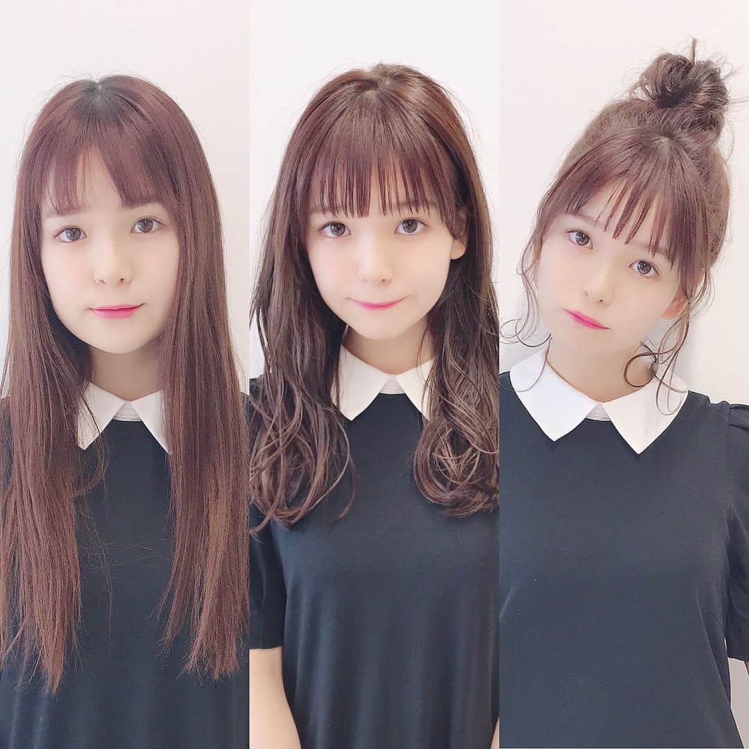 前田渉さんのインスタグラム写真 前田渉instagram 劇的before After Arrange 本日はカシュモ Cache Cacheの撮影モデル のももりんをイメチェン Cut 傷んだ毛先を10cmほどcut 本当はあと10cmくらい切りたいけど 笑 し 前髪はナチュラルなシースルー