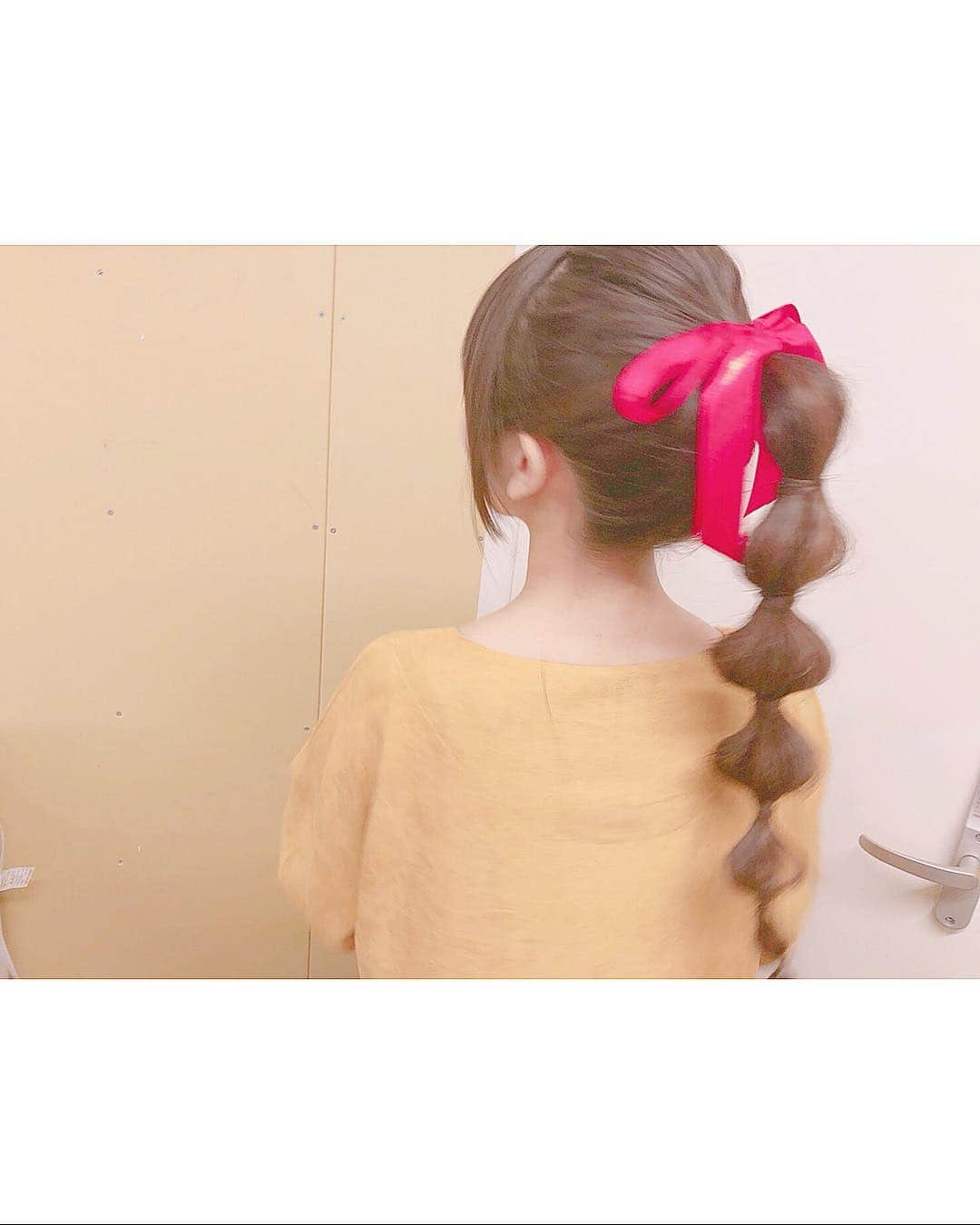 松下玲緒菜さんのインスタグラム写真 - (松下玲緒菜Instagram)「らーめんまん #ヘアアレンジ」4月10日 16時23分 - matsushita_reona