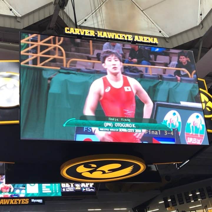 乙黒圭祐のインスタグラム：「#worldcup #ワールドカップ#wrestling」