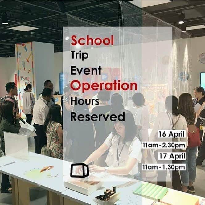 CUBE_1 Kuala Lumpurさんのインスタグラム写真 - (CUBE_1 Kuala LumpurInstagram)「Last Announcement for Operation Hours Reserved due to School Trip Event. @cube1kl will be closed on following day: 16.04.2018 (Monday) 11am - 2.30pm 17.04.2018 (Tuesday) 11am - 1.30pm … You are welcome to visit during normal operation hour from 11am - 8.30pm. Apologies for making the inconvenient caused …」4月12日 18時17分 - cube1kl