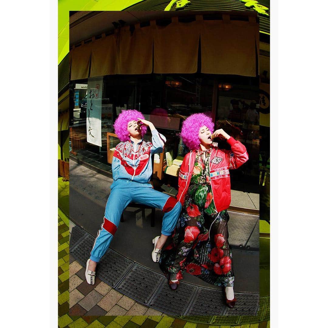 ツインタワーのインスタグラム：「@voguegirljapan 💕」