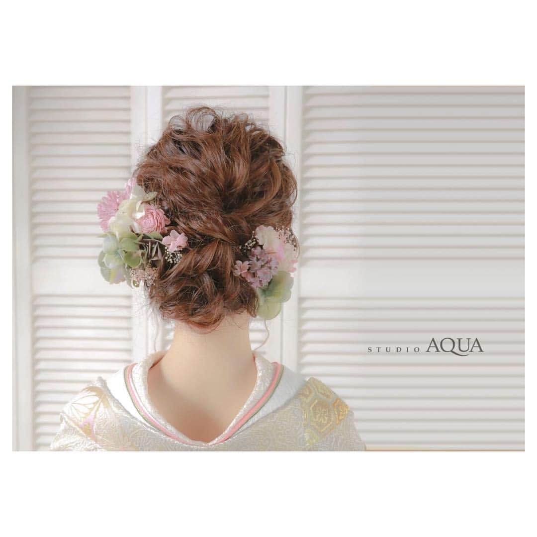 Decollte Hairandmakeupさんのインスタグラム写真 Decollte Hairandmakeupinstagram ゆるふわの和装ヘア Hair Make Ouchi Studio Aqua Shinjyuku プレ花嫁 ウエディングフォト 結婚写真 結婚式準備 結婚式 ヘアスタイル 前撮り ウエディング