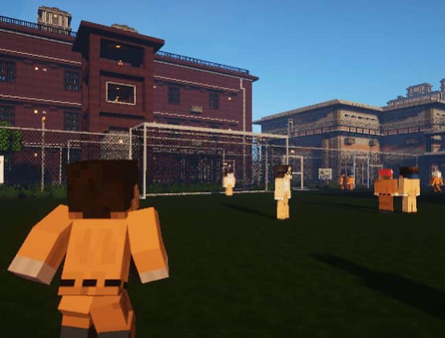 ふかふかさんのインスタグラム写真 - (ふかふかInstagram)「Minecraft Prison. ニュータウン建設の番外編『ニュータウン監獄物語』で登場した監獄です！ショーシャンクの空にと、プリズンブレイクを参考に作成しました(*ﾟ∀ﾟ*) 制作期間: 2週間くらい」4月15日 9時03分 - minecraft_newtown_story