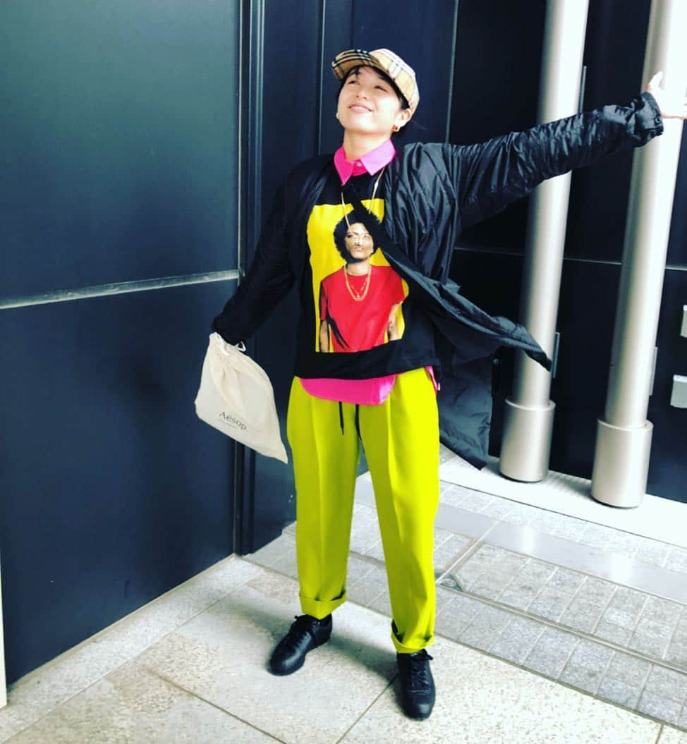 清野菜名さんのインスタグラム写真 - (清野菜名Instagram)「BrunoMarsあーもう好き。 最高ー。 Thank you for yesterday♡」4月15日 16時05分 - seinonana