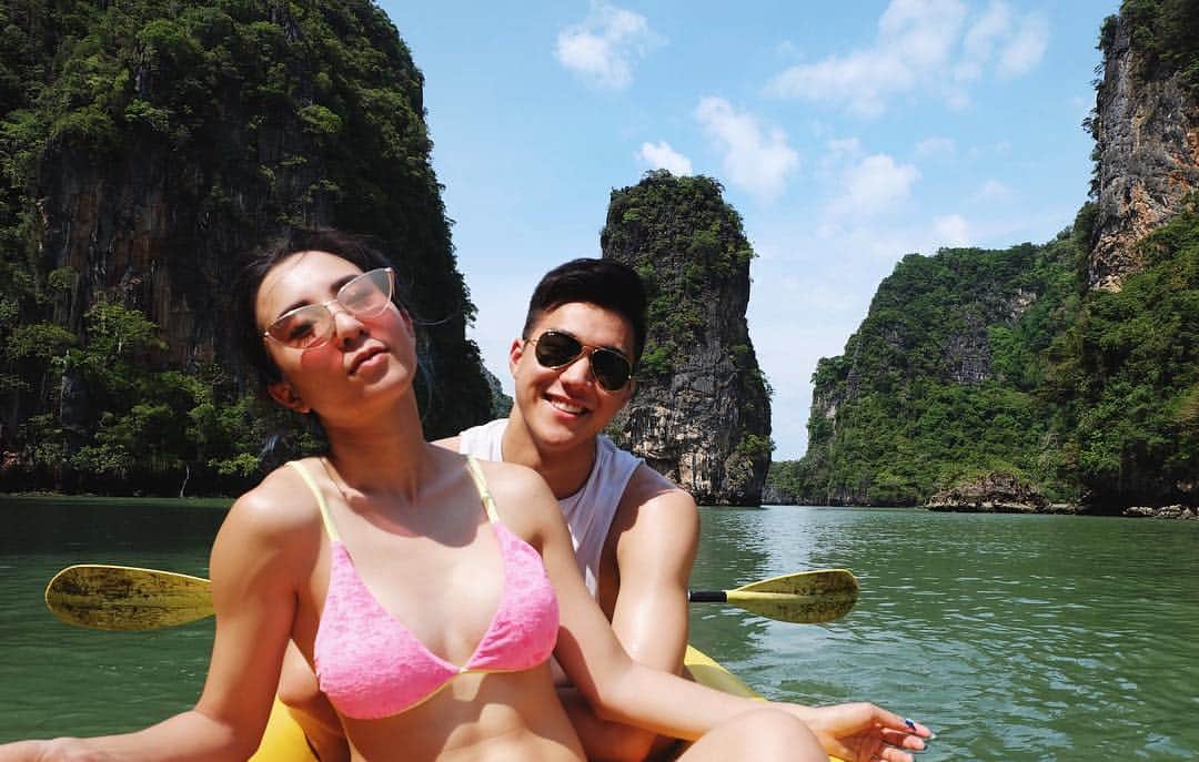 大森勝太朗のインスタグラム：「having the (thai)m of my life」