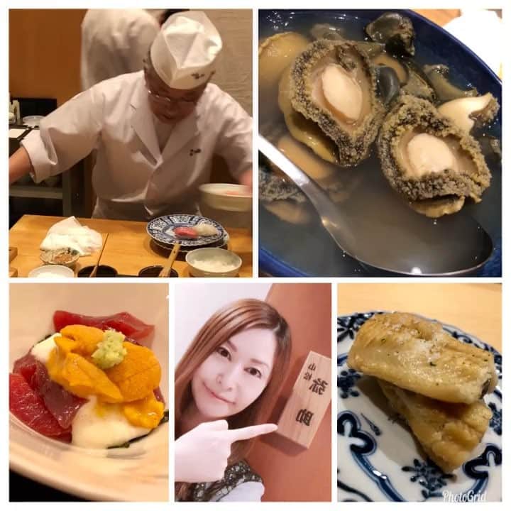 のインスタグラム：「♡87歳の大将♡感動♡ #小松弥助 #金沢 #お寿司 #感謝  #ありがとう #thankyou #アワビ  #イカ #幸せ #友達 #感動 #穴子  #加賀屋 #sushi #japanesefood  #delicious #instagood #chanel  #fashion #予約困難 #紹介制  #最高の思い出 #グルメ #gourmet  #followme #小鳥寿未代」