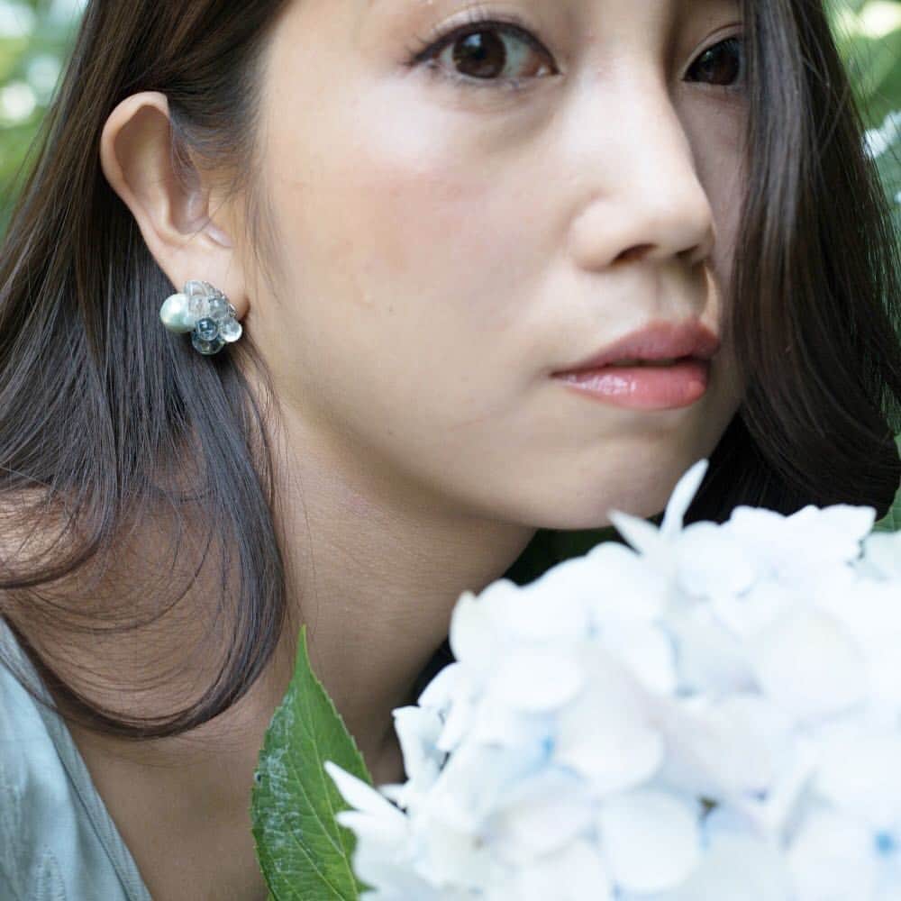 NinFeaのインスタグラム：「Theme：Serene-静謐さ Photo:@misopon34  Jewelry:@nin.fea Model:Tokiko in June」