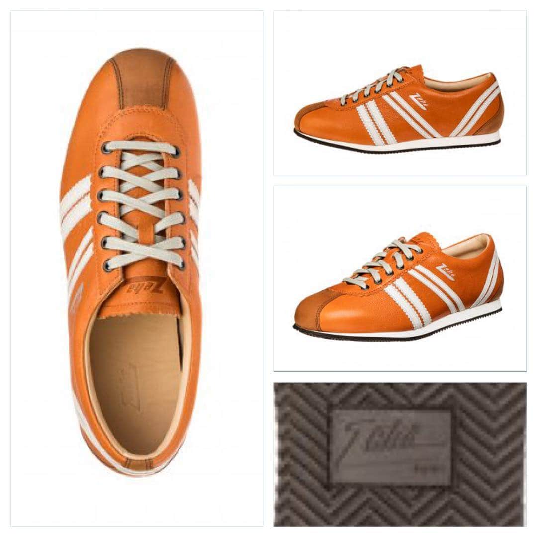 のインスタグラム：「Olympia Orange 🍊STREETWEAR New Collection! Now in Store and online ;) zeha #sneakers #streetwear #carlhässner #summervibes #berlin #summeroutfit #summerberlin #olympia #klassiker #handballer #zehaberlin #vintage #handcrafted #madeinportugal #blau #rosso #verde #aloe #giallo #gelb #grigio #red #grün #vintage #sport #training #heritage #shoppingberlin #orange #luxurysneakers  #vintagesportswear」
