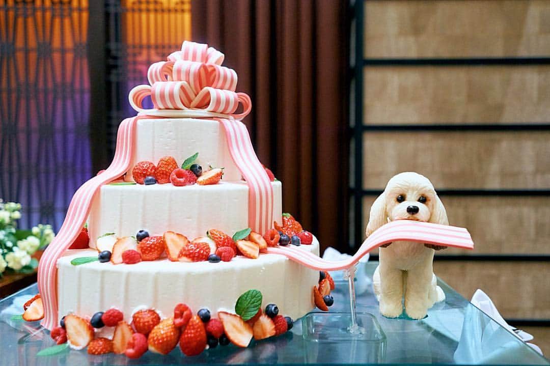 東京タワーの麓の結婚式のグルメインスタ