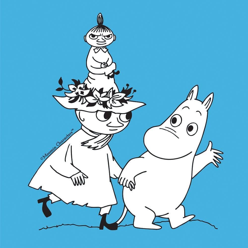 ムーミンさんのインスタグラム写真 - (ムーミンInstagram)「Let's go on an adventure - it's #Friday 😍 Enjoy your weekend❤️ #Moomin #ToveJansson #moominofficial」4月20日 15時00分 - moominofficial