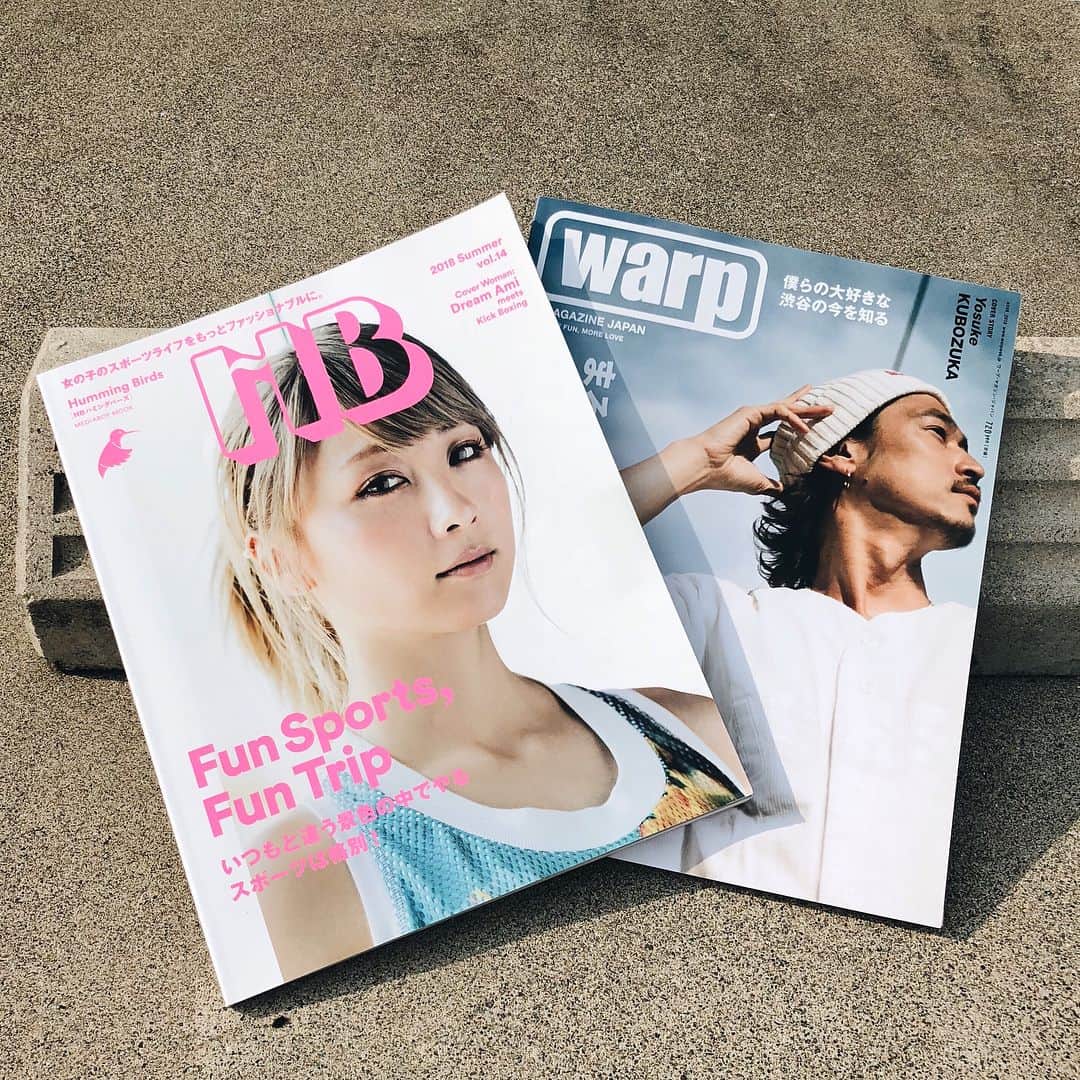 岩崎志保のインスタグラム：「Magazines📖 中にいます、 @hb_hummingbirds は10ページにわたって夏に向けたダイエットメソッド企画です。 @warpmagazine_jp もちょこっといます、いつも呼んでいただき感謝です…！(ちなみに来月号もいるよ。) 両方ともぜひ見てね。 #hummingbirds #warpmagazine #hb #warp #hbgirl #ハミングバーズ #ワープ #dietmethod #ダイエット #ジム」