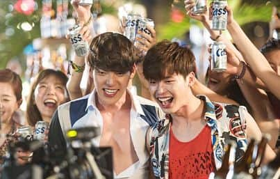 キム・ウビン（ファンアカウント）のインスタグラム：「#김우빈 #KimWooBin #LeeJongSuk」