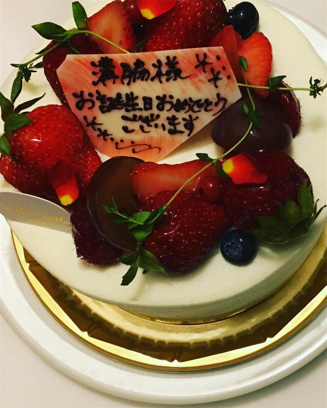 のインスタグラム：「ホテルの方の気遣いに感謝✨ ありがとうございます😊」