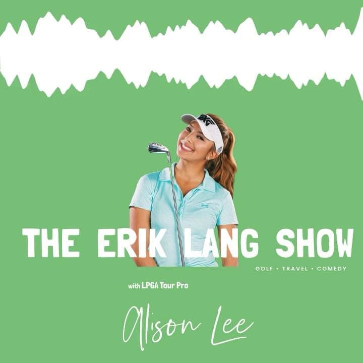 アリソン・リーのインスタグラム：「Inside scoop on LPGA, UCLA, tampons and more #eriklangshow @erikanderslang. Link in bio!」