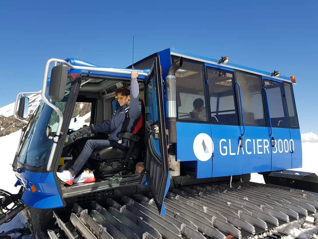 カン・ミニョクさんのインスタグラム写真 - (カン・ミニョクInstagram)「in GLACIER3000」4月26日 22時16分 - mr_kanggun