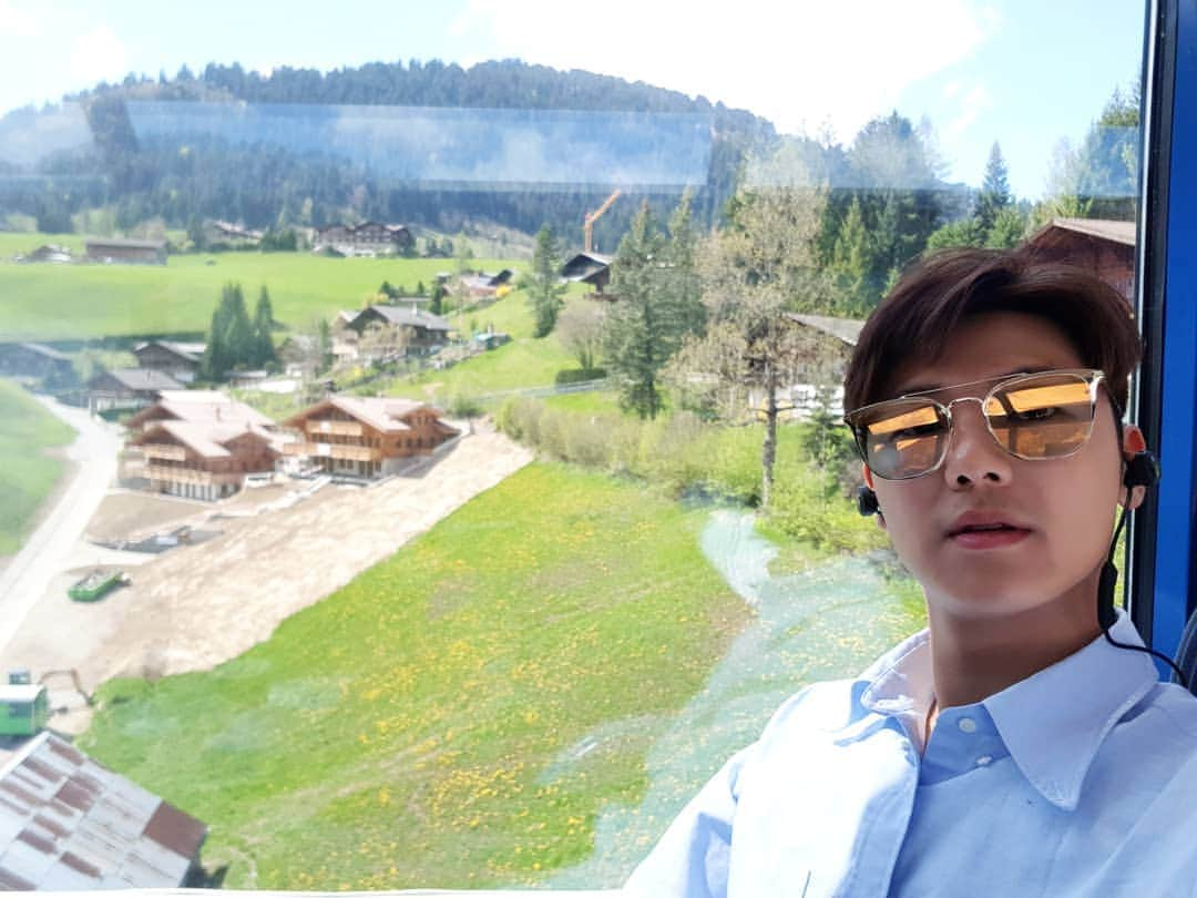 カン・ミニョクさんのインスタグラム写真 - (カン・ミニョクInstagram)「#gstaad」4月26日 22時22分 - mr_kanggun