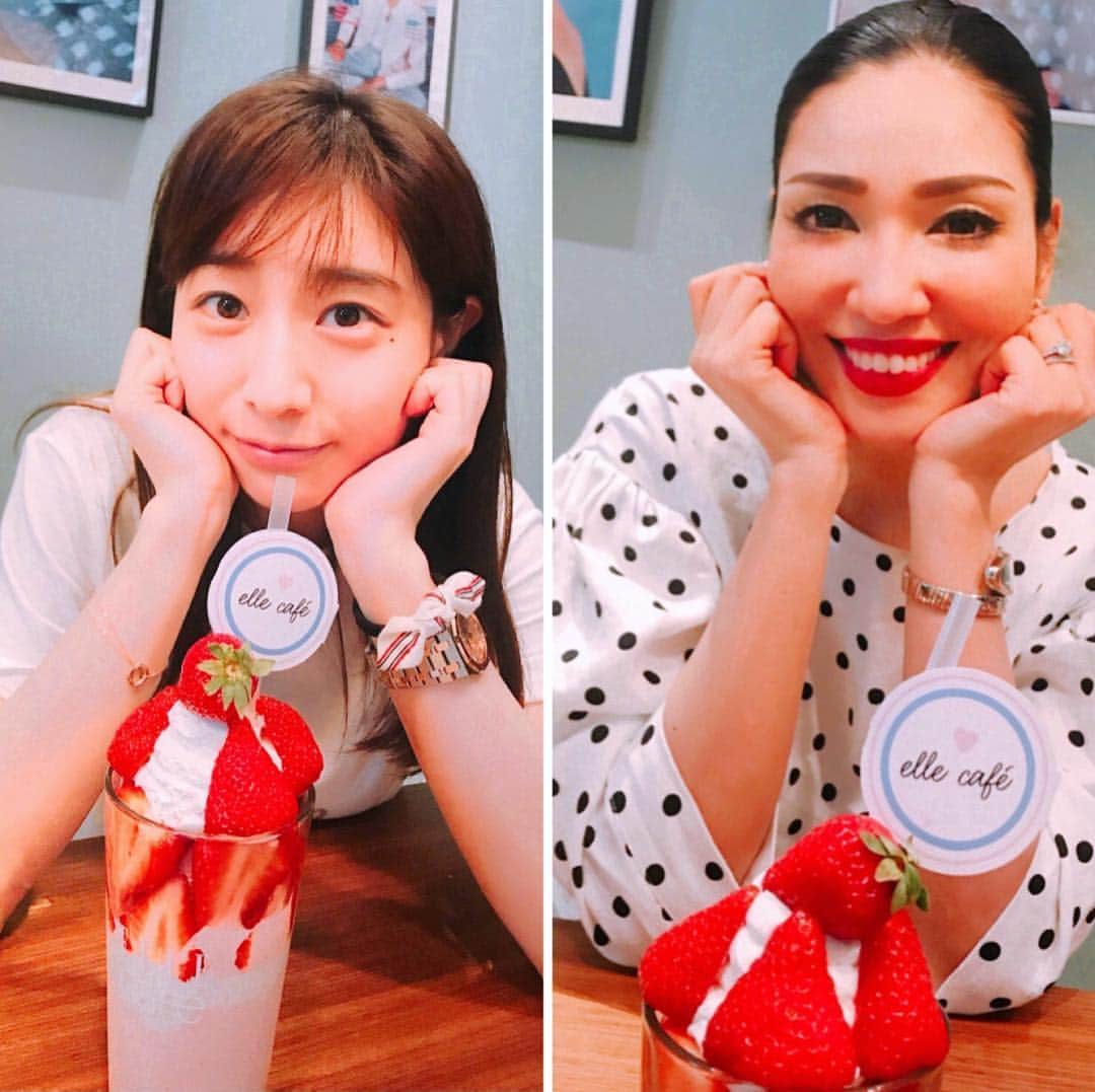 アンミカさんのインスタグラム写真 - (アンミカInstagram)「前に田中みな実ちゃんとランチしたら、すっぴんで登場✨超絶可愛くてバッチシメイク💄の私と同じ構図で撮影したら、【リアル魔女🧙‍♀️と白雪姫】にΣ(￣。￣ﾉ)ﾉ！！！ 。 #リンゴをお食べの台詞が聞こえてきそう！ #この顔でナイスバディで英語も堪能って羨ましすぎ！ #性格は男前ではっきりしてて好き #みな実ちゃんは7人の小人ともうまく付き合えるだろうなぁ #私が男なら人生かけて口説いたなぁ #女子ランチデート #friends #model #ahnmika #田中みな実 #白雪姫」4月28日 16時00分 - ahnmikaofficial