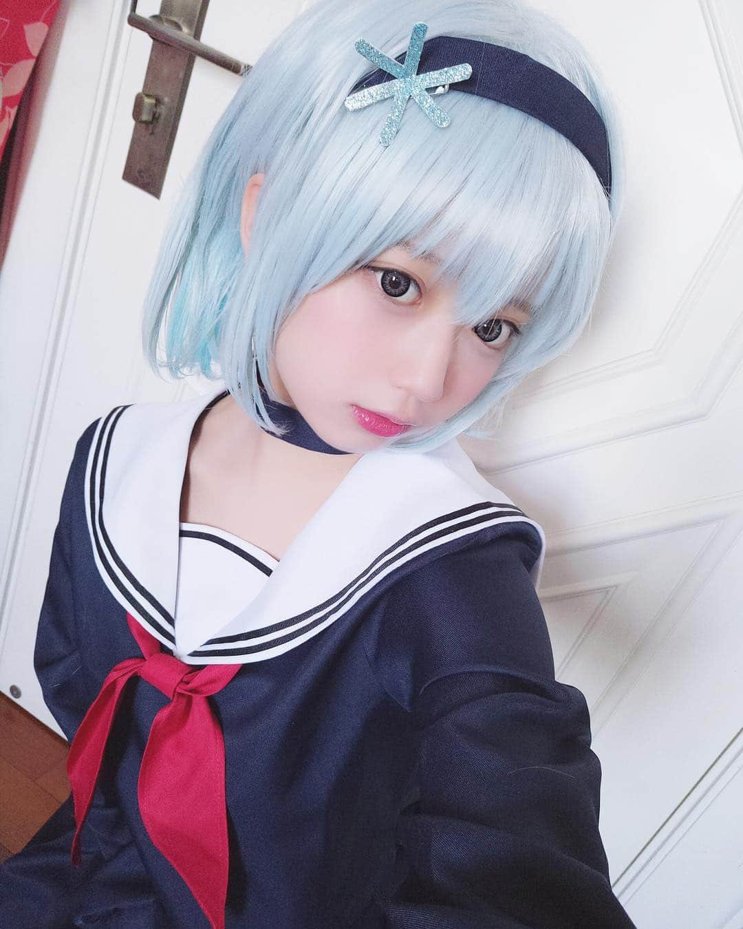 Yamiさんのインスタグラム写真 - (YamiInstagram)「空 银子 | ˙꒳​˙） #cosplay」4月28日 16時32分 - real__yami