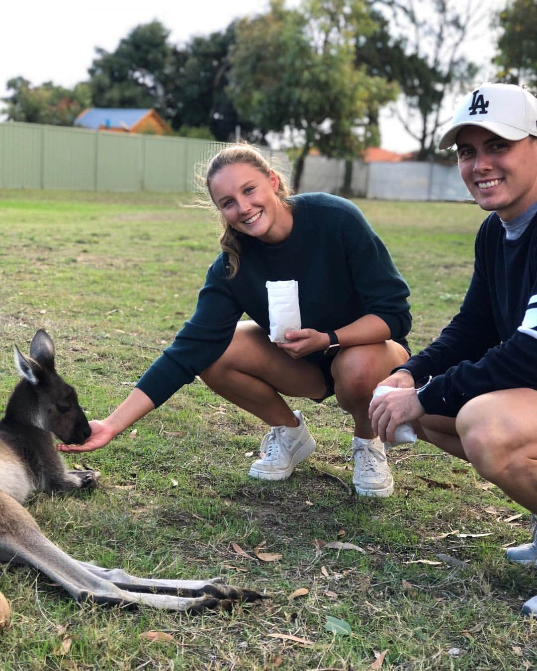 トレ・ウィリアムズのインスタグラム：「2 of Aussies greatest icons. And @_rileyday」