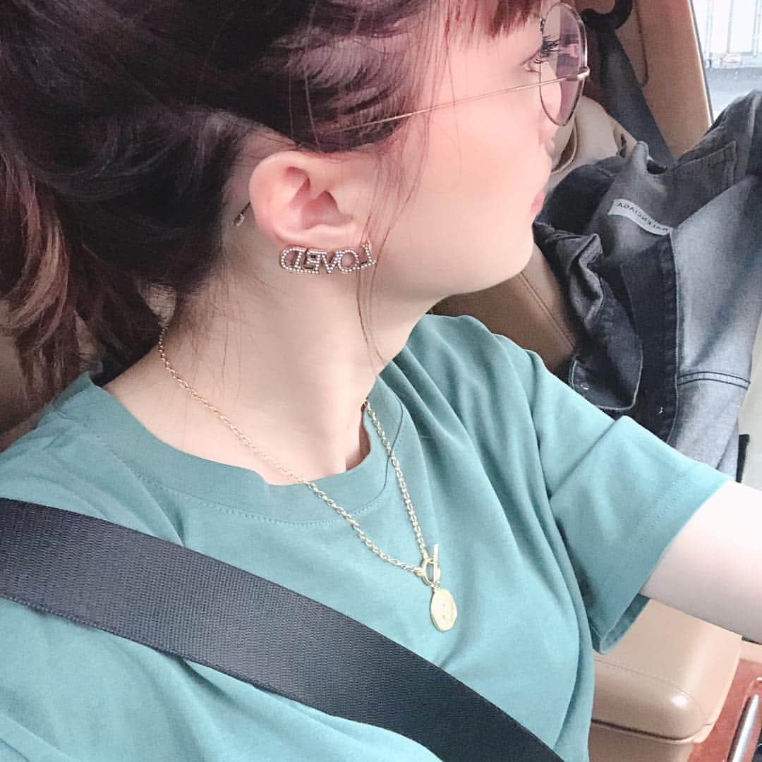 ヨンアさんのインスタグラム写真 - (ヨンアInstagram)「LOVED⭐️ @gucci #fashion #jewellry#drive」4月30日 11時41分 - youn1029