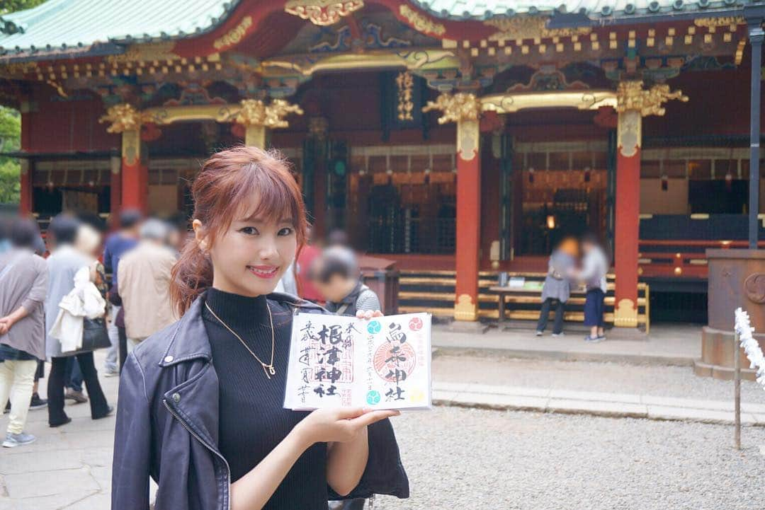 内藤理沙さんのインスタグラム写真 - (内藤理沙Instagram)「* * 根津神社で御朱印頂いてきました⛩ * なんだかんだ今年に入って初めての御朱印でした😳 * また色々巡りたいな☺️💐 * #japan #tokyo #goshuin #goshuingirl #御朱印 #御朱印ガール #御朱印巡り #御朱印集め #根津神社」5月1日 8時50分 - risa_naito_official