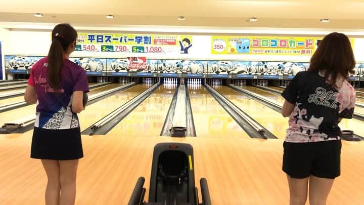 竹原三貴のインスタグラム：「Double Strike🎳✨ #ダブルストライク #ボウリング #doublestrike  #bowling  #더블스트라이크 #볼링  #保齡球 成功までの過程を見たい方はYouTubeからcheck✌️ https://youtu.be/soWunr9DxU8」