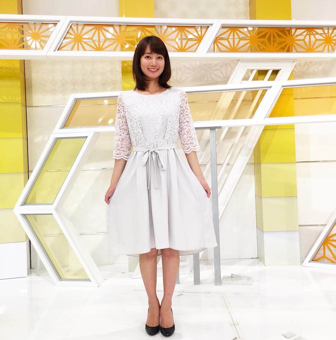 のインスタグラム：「今日はワンピースでした👗 明日からGW後半！楽しんでくださいねー✨ ちなみにももち浜ストア特報ライブは、変わらず放送しております！  #ももち浜s特報ライブ  #平日16時50分から」