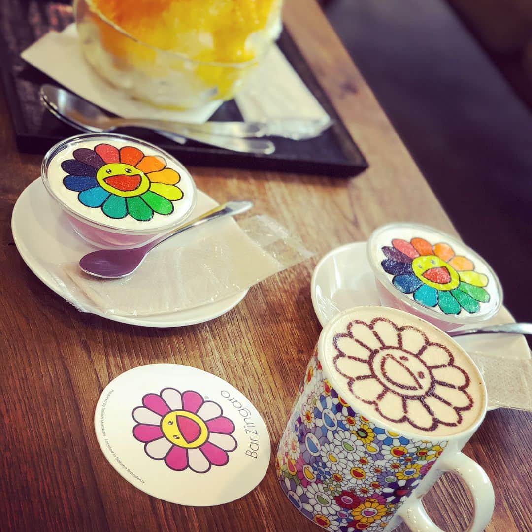 笛木優子のインスタグラム：「cafe☺︎」