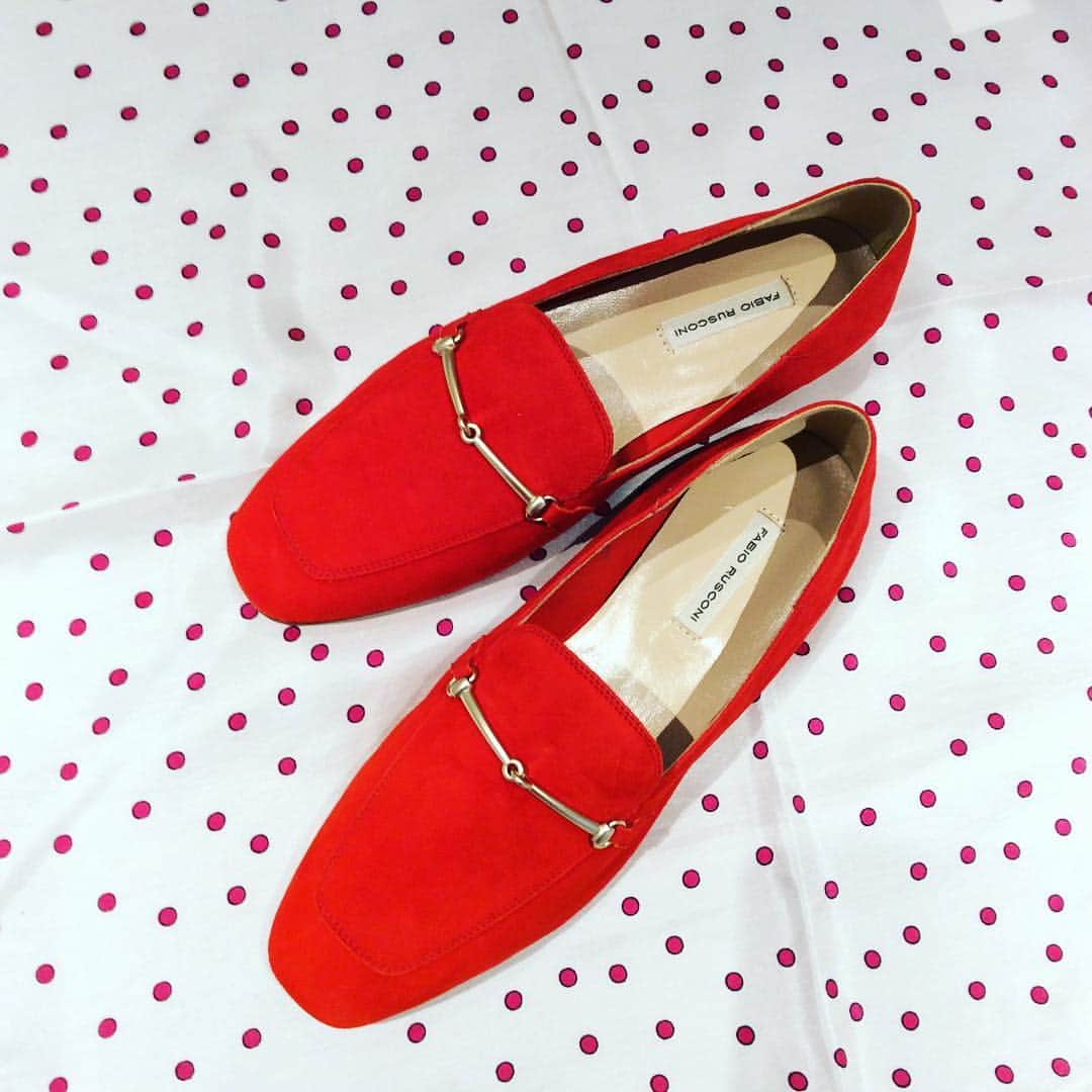 SUPERIOR CLOSET代官山路面のインスタグラム：「* Fabio Rusconi * #fabiorusconi#ファビオルスコー二#shoes#シューズ#靴#leather#レザー#orange#オレンジ#superiorcloset#daikanyama#代官山#tokyo#東京#japan#日本#fashion#ファッション#おしゃれ#cadual#カジュアル#lady#girl#summer#夏#may#holiday」