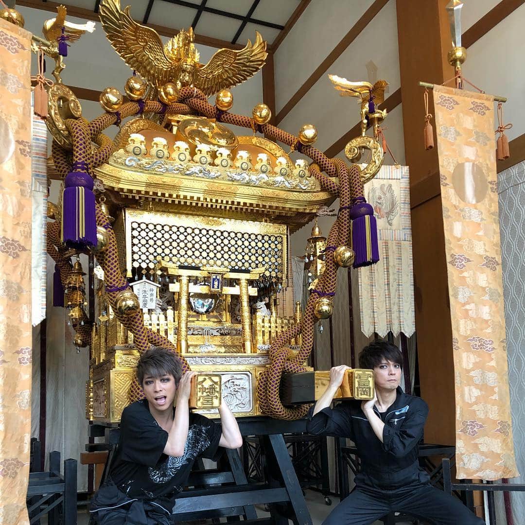 田村淳のインスタグラム：「わっしょい！」