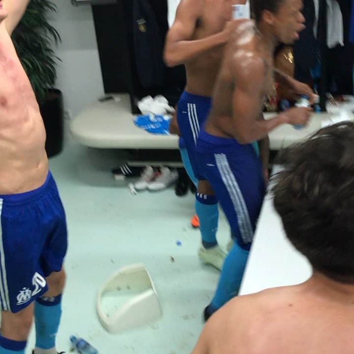 グレゴリー・セルティッチのインスタグラム：「On est en finale ,on est en finale 😍😍😍😍😍😍😍😍😍 Together to Lyon ! #europaleague #olympiquedemarseille」