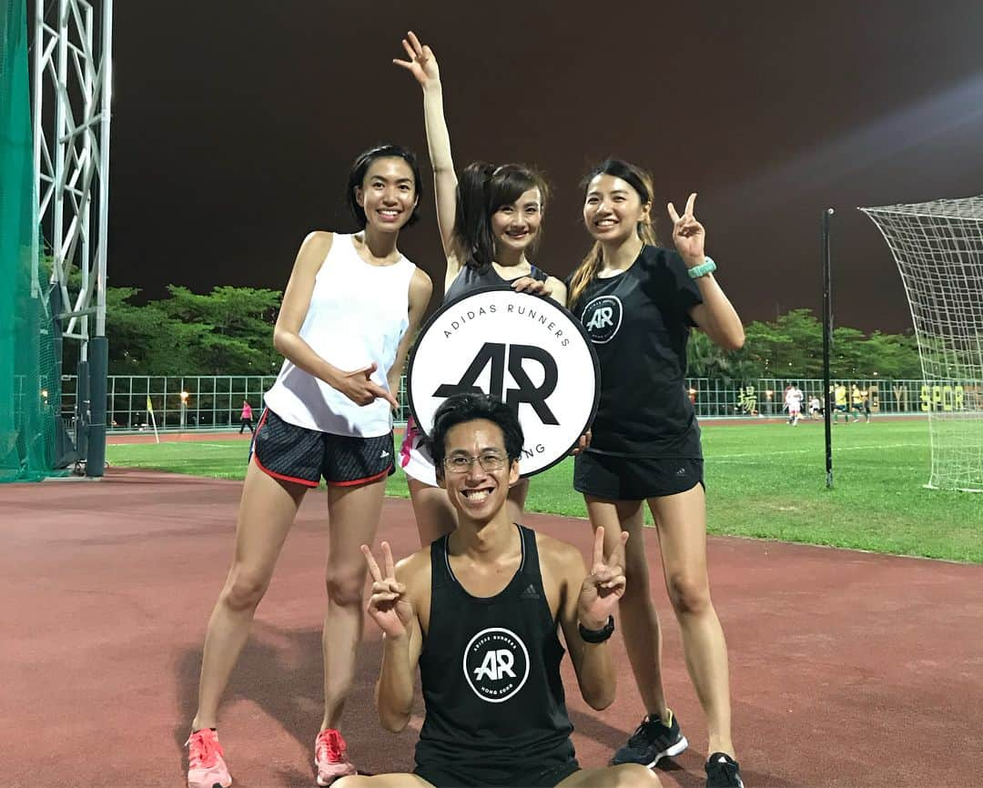 湯田友美さんのインスタグラム写真 - (湯田友美Instagram)「AR Hong Kong 💪🤗 Nice to see u again🙌🏻 I really enjoyed talking and running with AR members ☺️thank you for being so kind to me...❤️ ・ ３回目のセッションにして、AR香港にも馴染んできました。笑 友達が増えると、ARに参加するのがもっと楽しみになって、走るのももっと楽しくなる☺️優しく迎えてくれるAR香港のみんなが大好きです。 トンチンカンな英語でもかかんに話しかけることも慣れました。笑💪日本語もトンチンカンだから仕方ない🤣 ・ #多謝 ❤️ @adidasHK #hongkong #adidasrunners #adidasrunnershongkong #adidasrunnerstokyo #arcrew #running #香港 #ランニング #インターバル」5月5日 16時57分 - yudatomomi