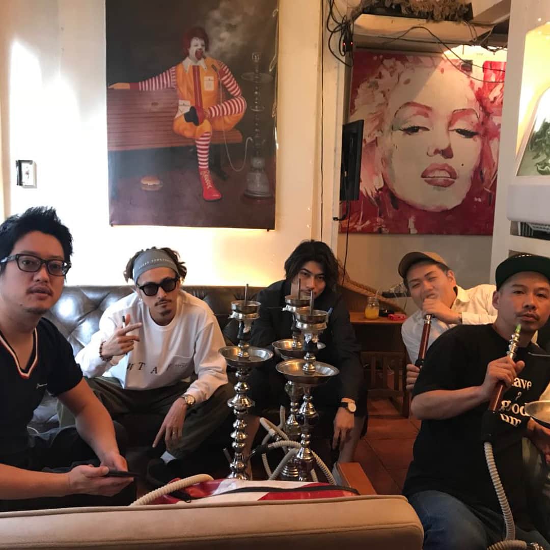 窪塚洋介のインスタグラム：「#yosukekubozuka "I talked RUEED & others with「コドナの言葉」in North Villeage"」