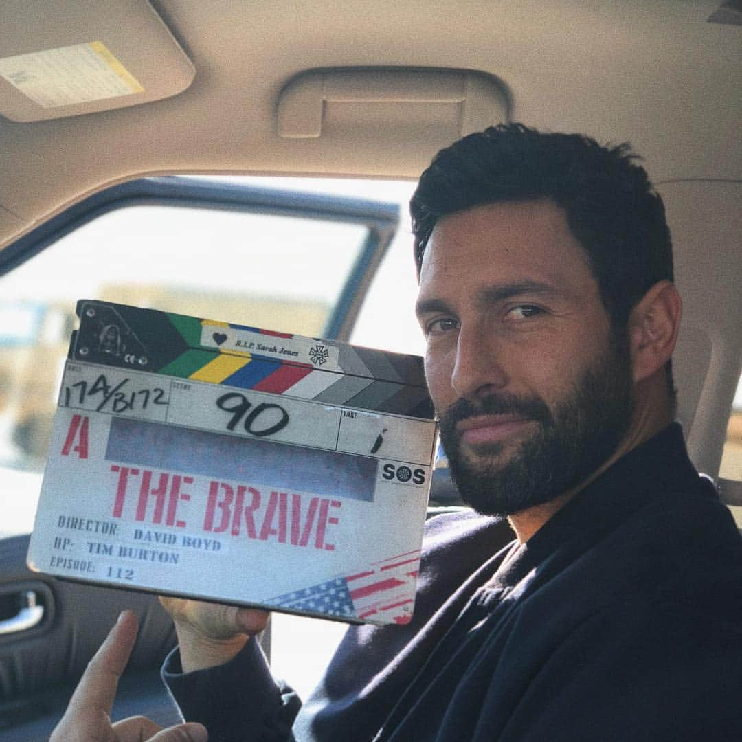 マイク・ヴォーゲルのインスタグラム：「This guy misses you all.  A lot (Swoon) @noahmills . We all do.  Keep crushing Bravers.  #TheBrave @NBCTheBrave」