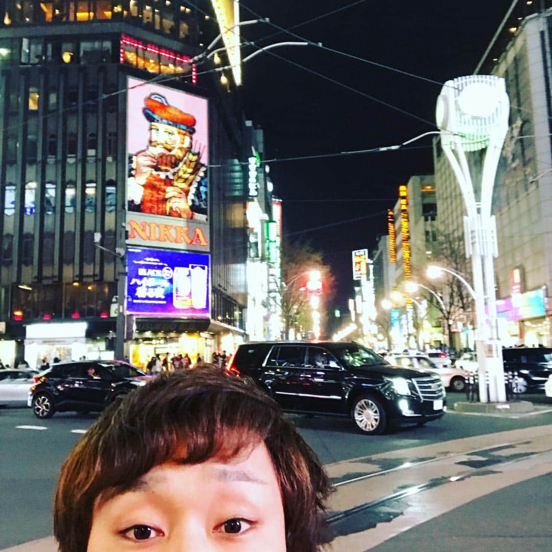 としみつのインスタグラム：「すすきの。」