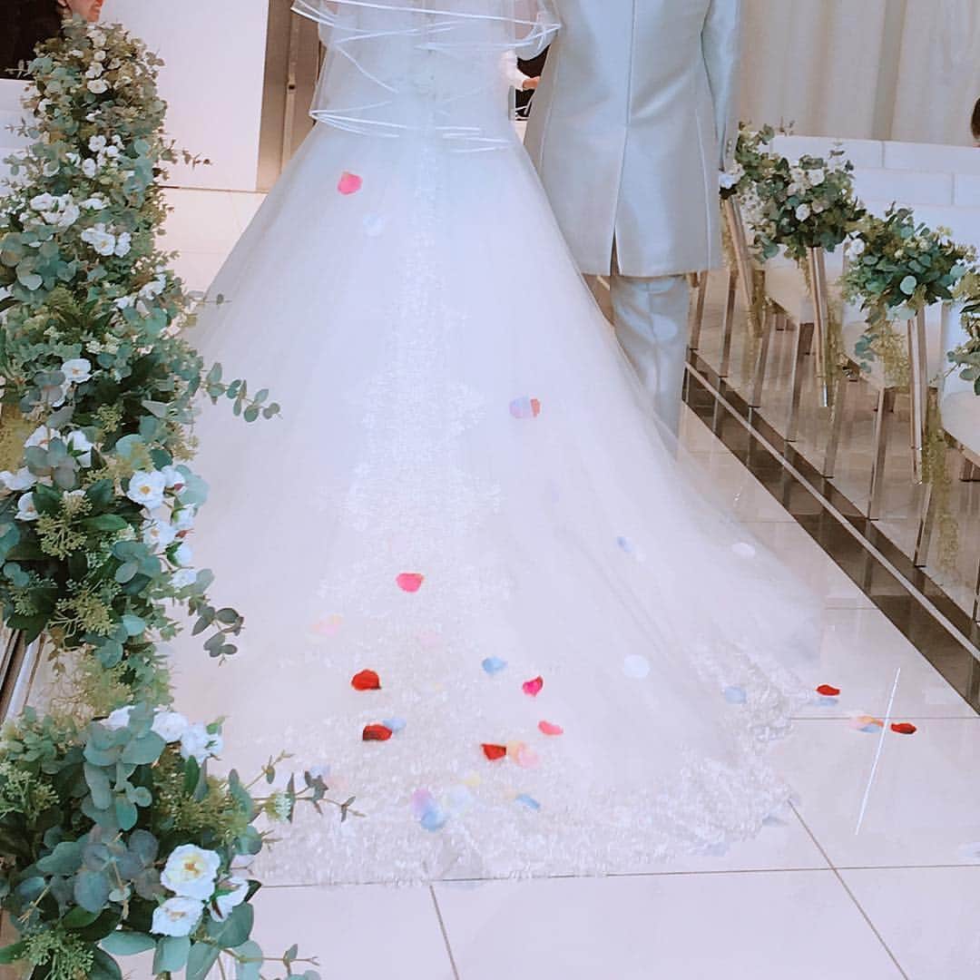 鎌田梢のインスタグラム：「#happywedding #結婚おめでとう」
