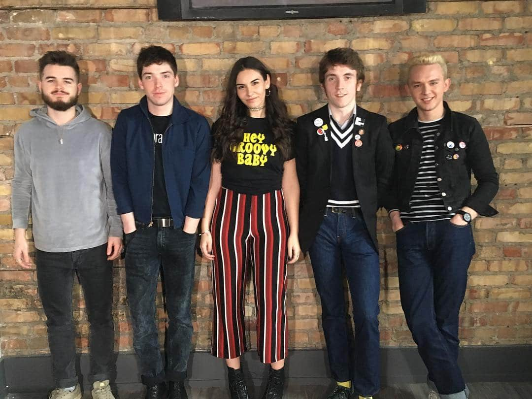 ザ・ストライプスのインスタグラム：「Our interview with A Music Blog Yea is up! @AliciaAtout  Main topic covered: can bands and assless chaps ever coexist?  Link in story」