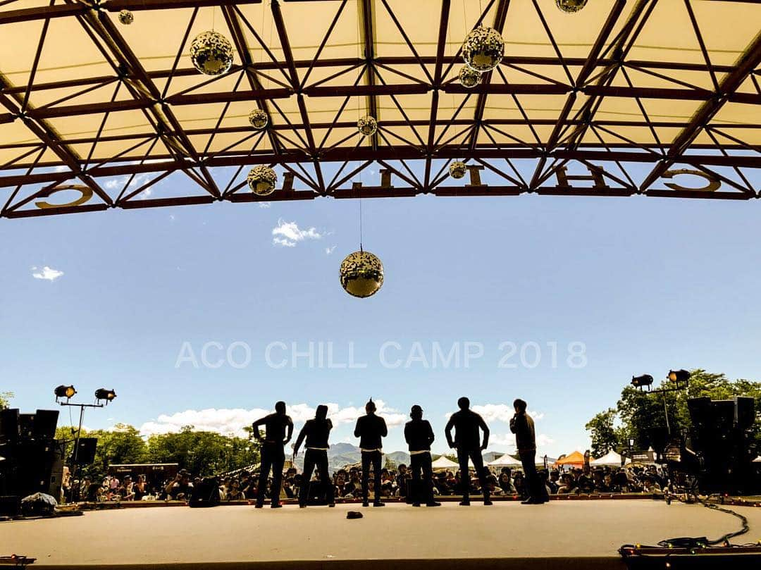 タイガー福田のインスタグラム：「#ACO CHILL CAMP #ロックフェス」