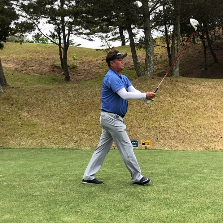 金山泉のインスタグラム：「金村さんとゴルフ⛳️ #金村義明 #金山泉」