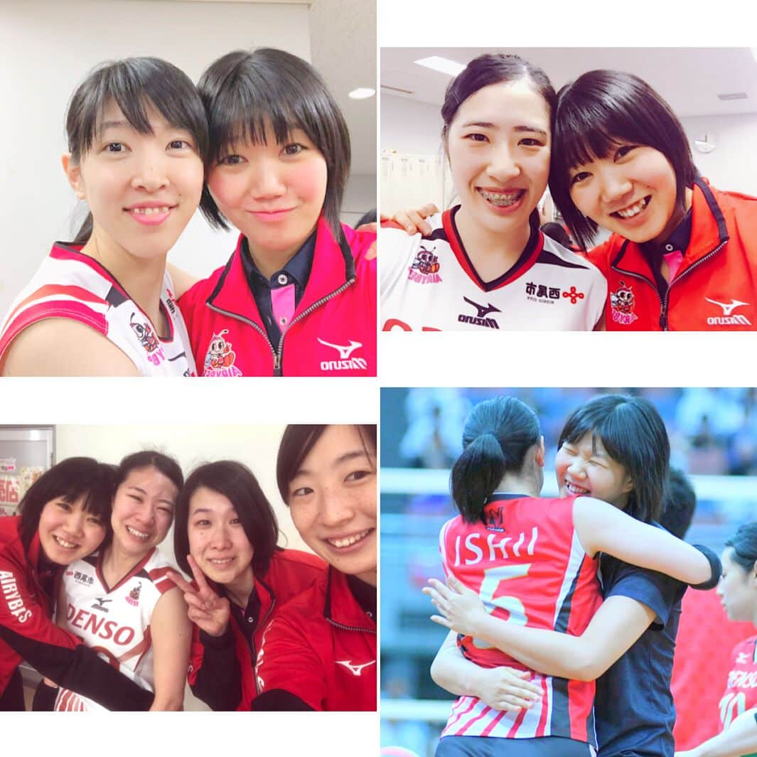 大竹里歩のインスタグラム：「💓 2017/18シーズン終了!! . . 素敵な仲間、引退する選手、 お世話になったスタッフには 本当に感謝してもしきれません♡ . ありがとうございましたっ🙇‍♀️❤️ . 少しの間、気持ちと心を リフレッシュしたいと思います🤟💕 . #りささん#まみこさん#みお#なつき #よしこさん#ジャニー#おみゆさん♡ #大好きで素敵な仲間達です」