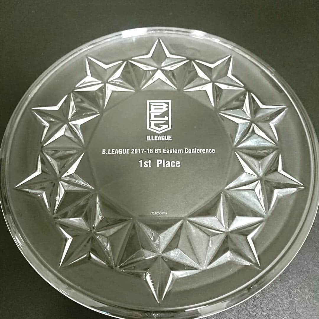 大野篤史のインスタグラム：「応援ありがとうございました❗️ #easternconference#1stplace#chibajets」