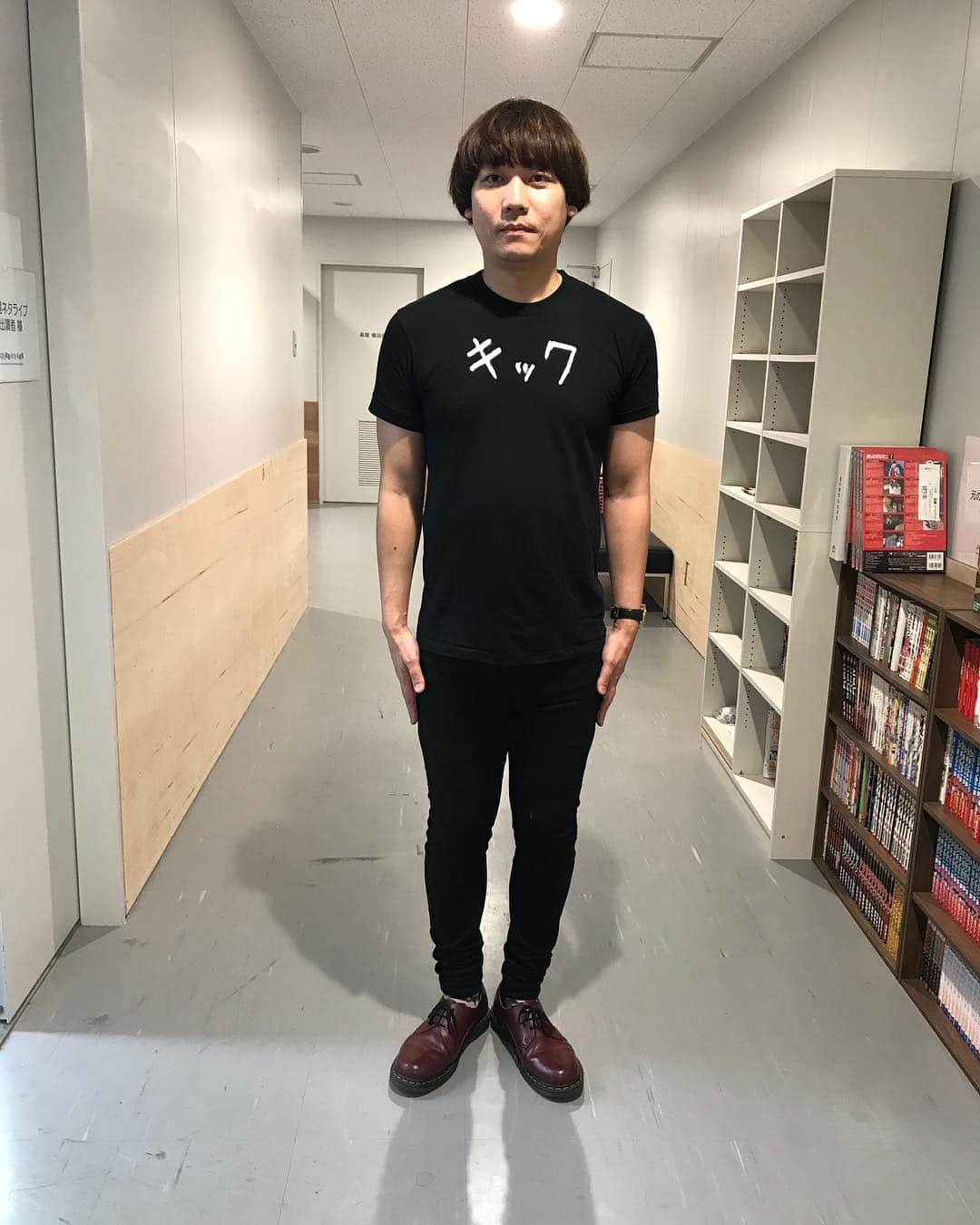 白井鉄也さんのインスタグラム写真 - (白井鉄也Instagram)「今日のTシャツ  キック  2018.4/19 #今日のTシャツ #キック #kick #Tshirt #2018 #4/19 #Throat #Sutras #幕張 #Makuhari #イオン #AEON #tbt #love #cute #instlike #instgood」5月7日 20時59分 - shiraichimon