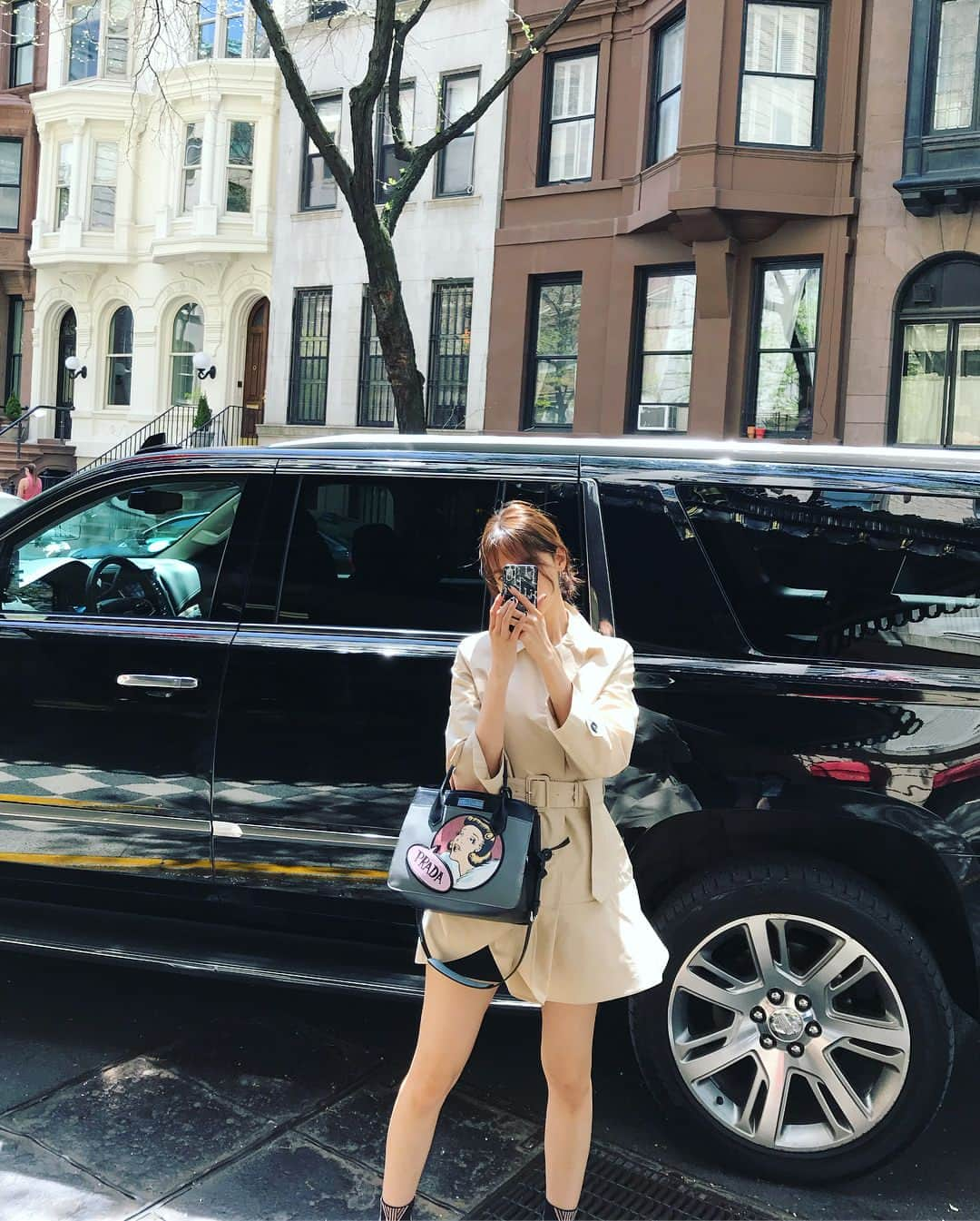 ユナさんのインスタグラム写真 - (ユナInstagram)「enjoy the moment🌟 #NYC #융스타그램」5月10日 11時30分 - yoona__lim